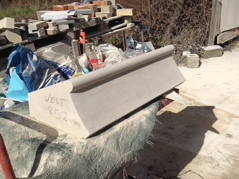 Cantuaria Stonemasons Project - Coping Stone - Project